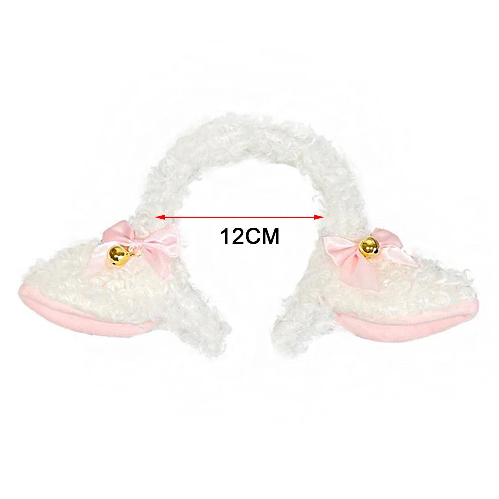 Cute Plush Sheep Ears Headband